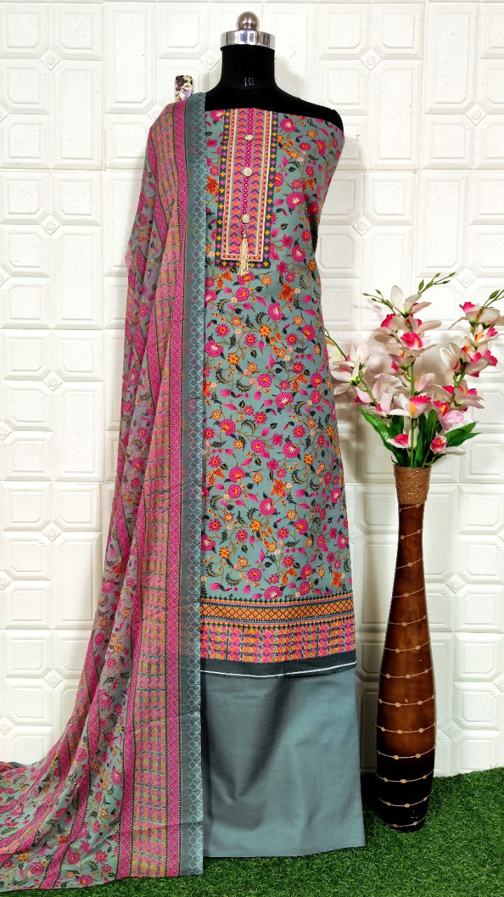 Tc Fariha Casual Daily Wear Cotton Printed Designer Dress Material Collection